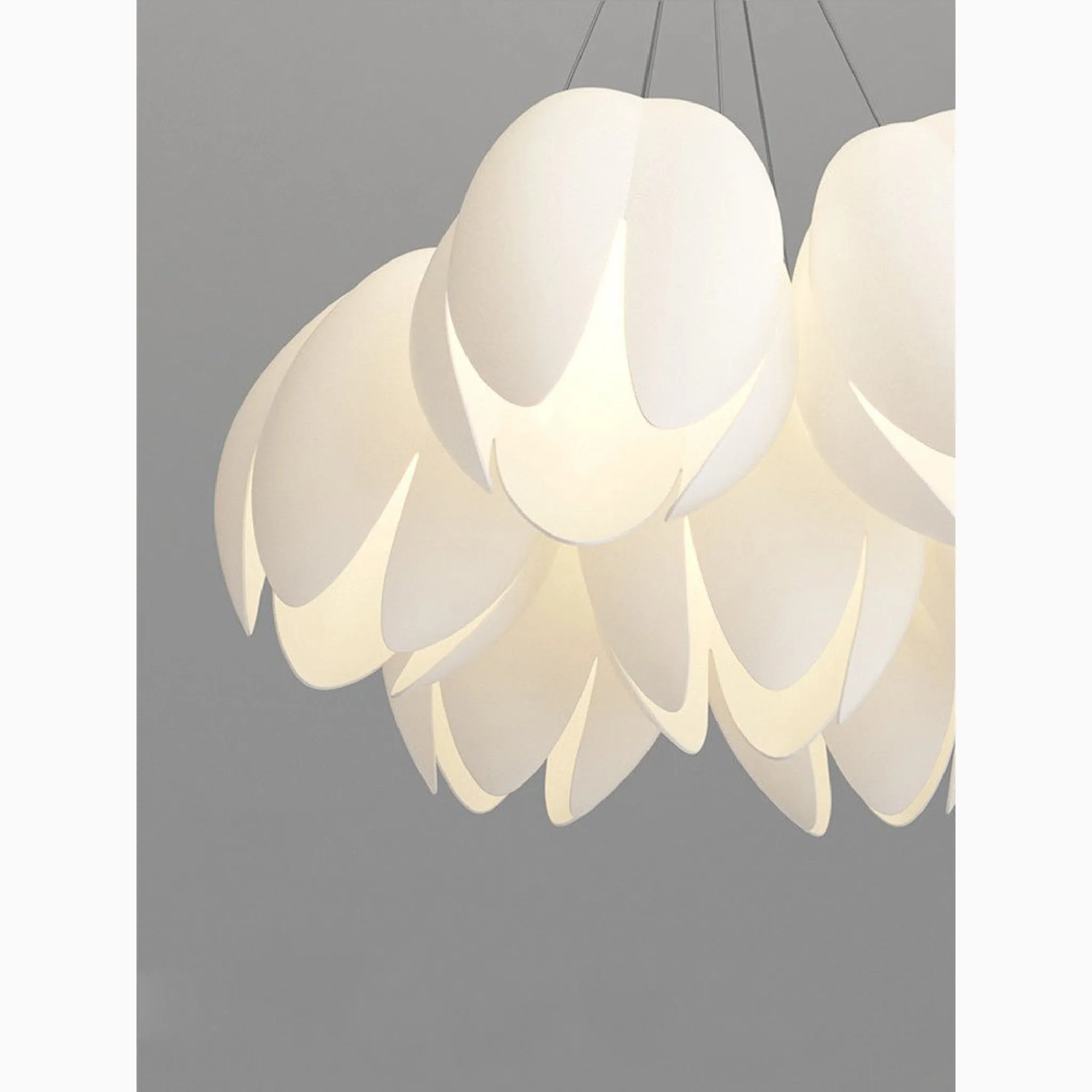 Idro | Modern Ceiling Chandelier in the Shape of Flower for Bedroom, Dining Room