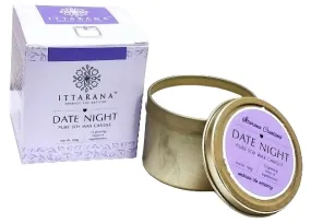 Ittarana Creations Pure Soy Wax Date Night Candles for Home Decor (100g)