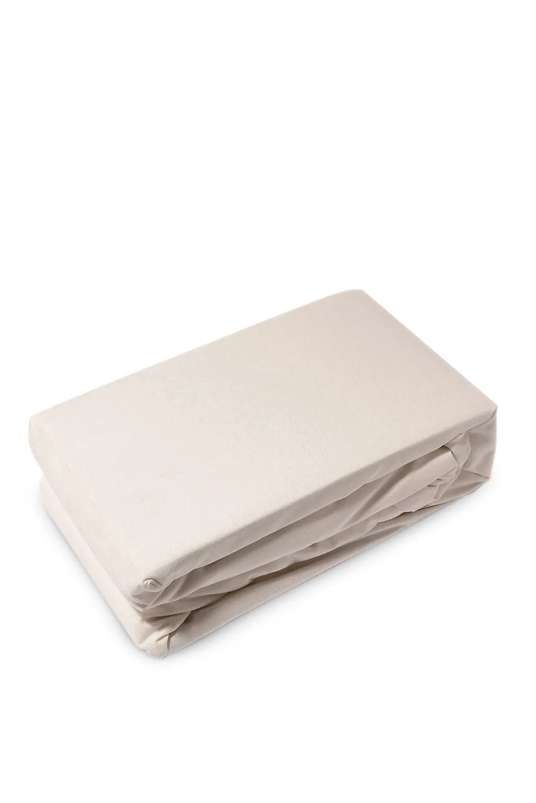 Ivory Solid 2-Piece Flat Sheet (Single Size)