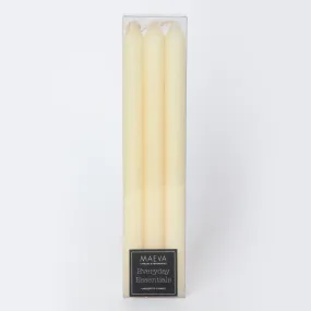 Ivory Taper Candles - Pk of 6(BOGO)