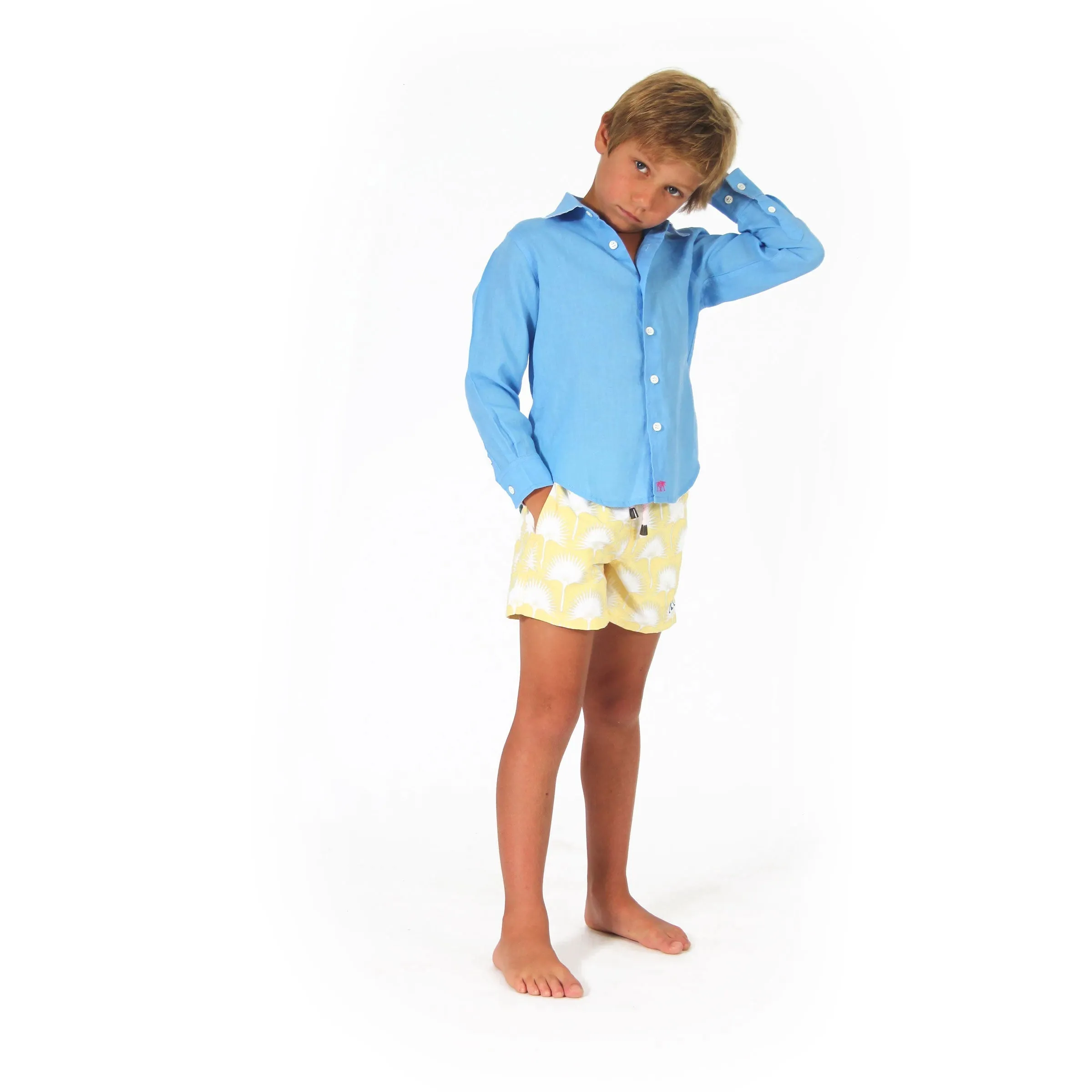 Kids' Swim Shorts FAN PALM