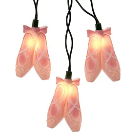 Kurt Adler Ballet Slippers Light Set