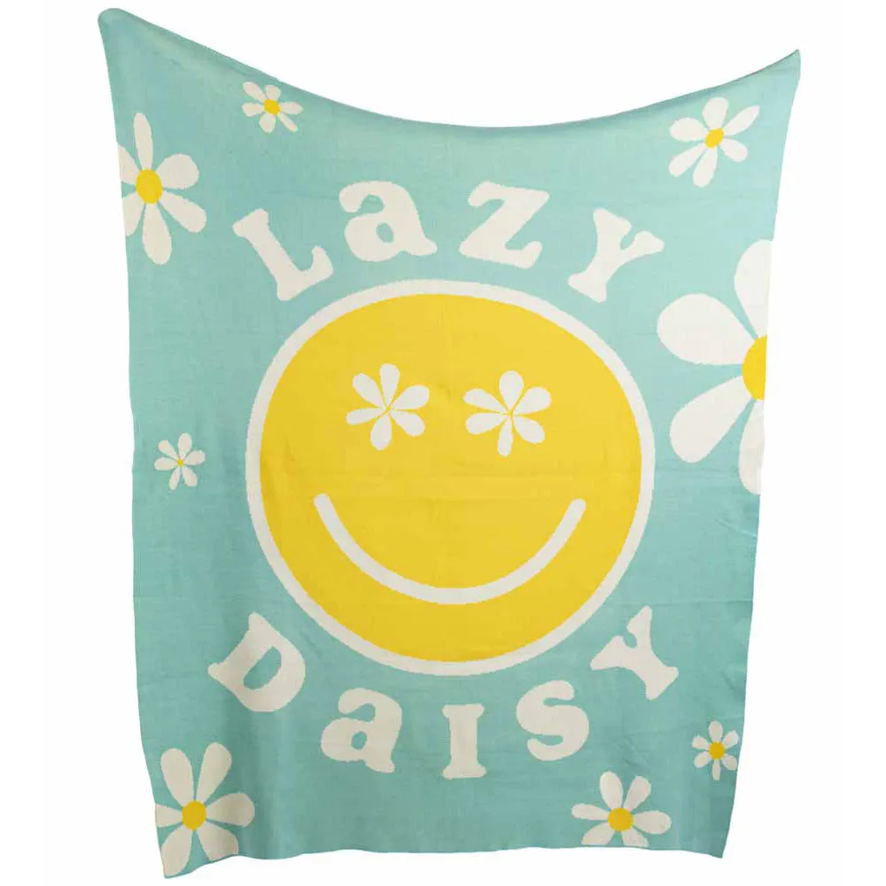 Lazy Daisy Oversized Knit Wholesale BLANKET