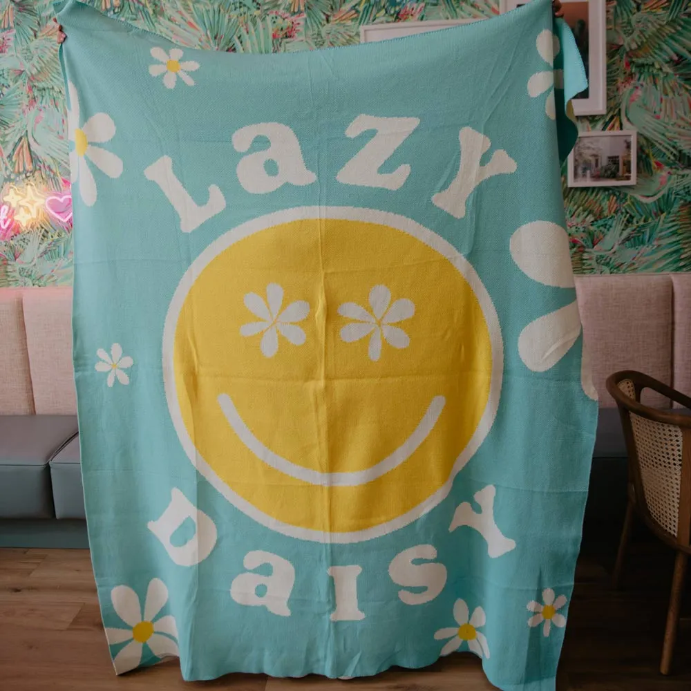 Lazy Daisy Oversized Knit Wholesale BLANKET