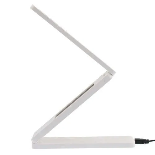 LED Foldable Desk Table Lamp with Digital Calendar, Alarm Clock and Temperature Display