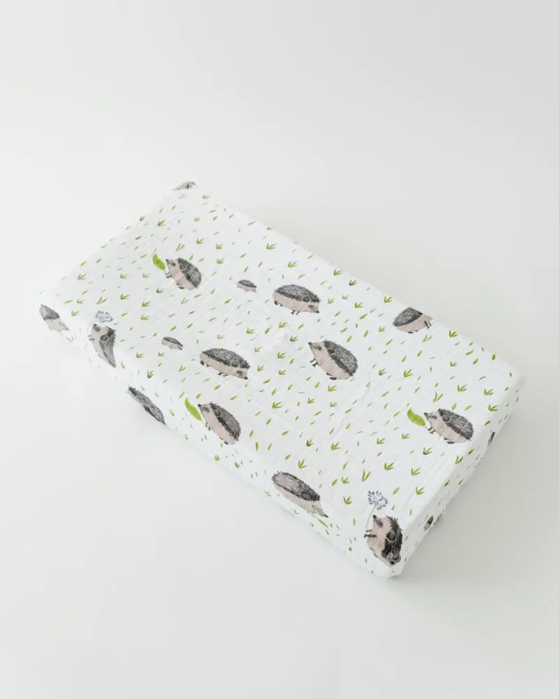 Little Unicorn - Changing Pad Cover - Hedgehog