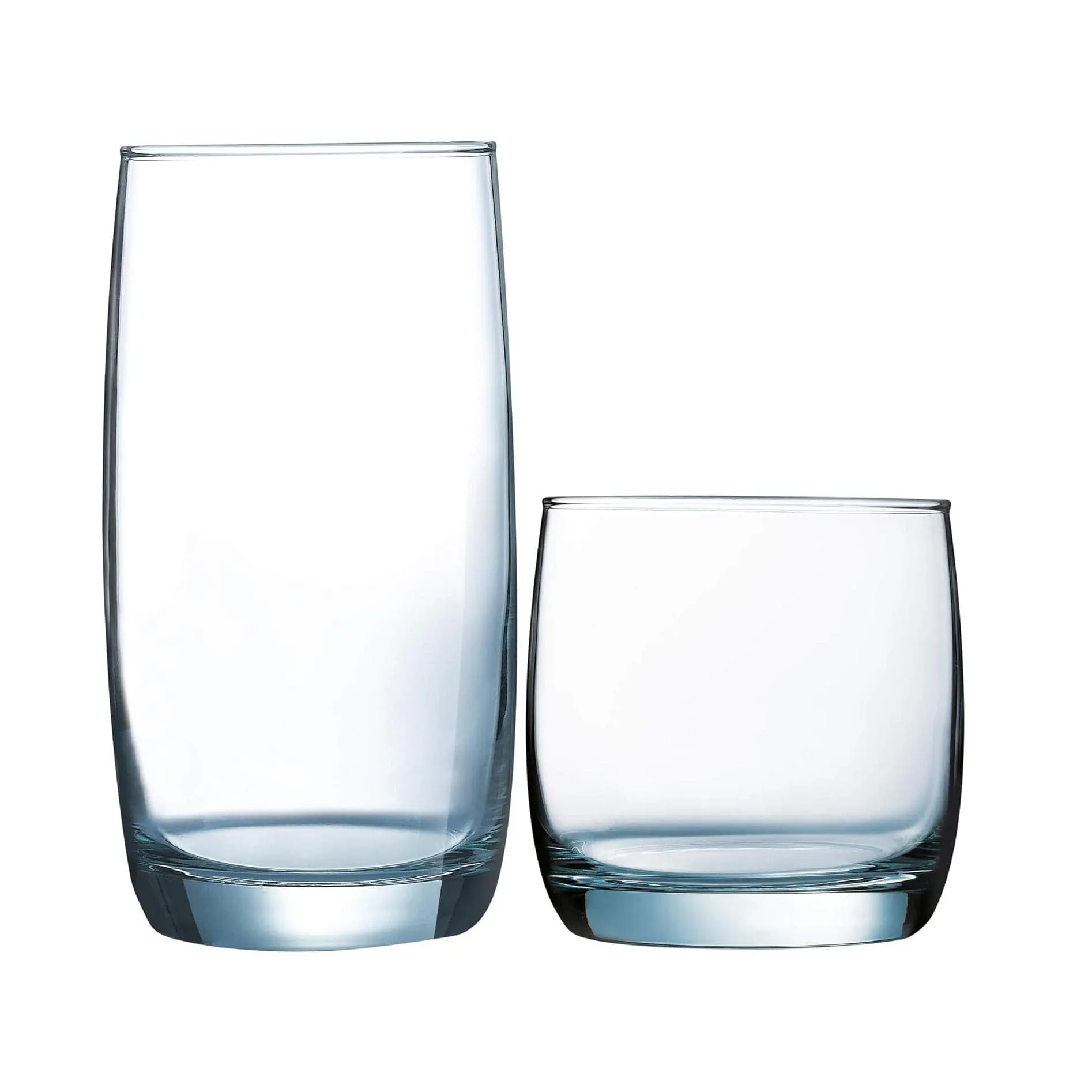 Luminarc Nordic 16-Piece Assorted Glass Tumbler Set