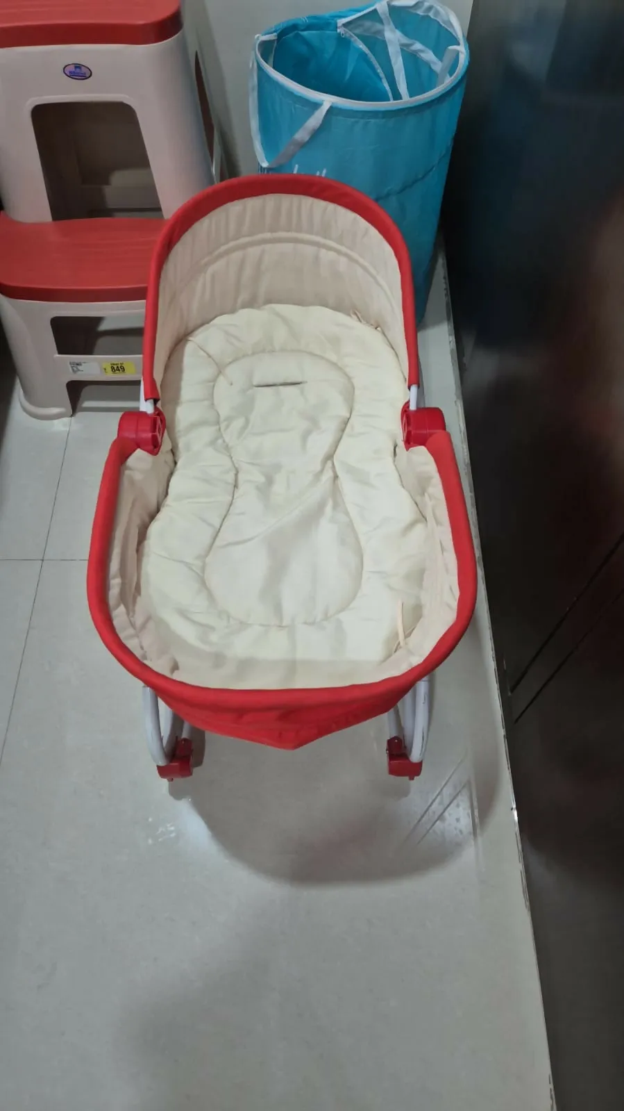 LUVLAP 3 in 1 Baby Rocker Napper & chair, with Musical vibrations