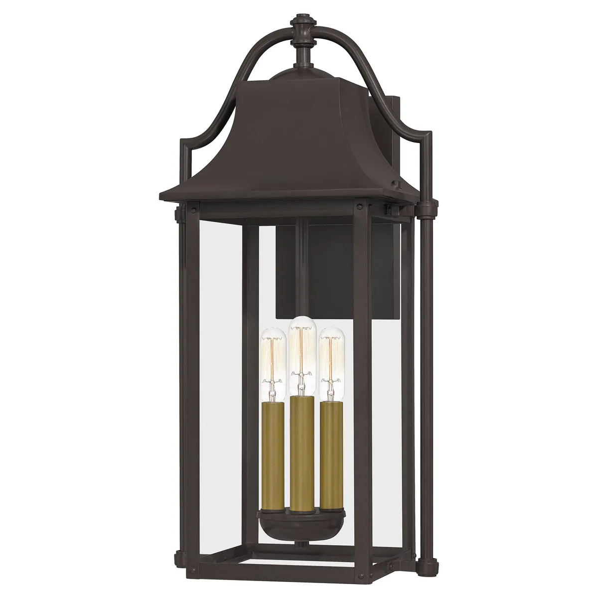 Manning 3-Light Outdoor Sconce in Western Bronze