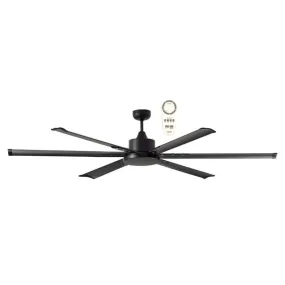 Martec Albatross 84" DC Ceiling Fan With 24W LED Light and Remote - Matt Black