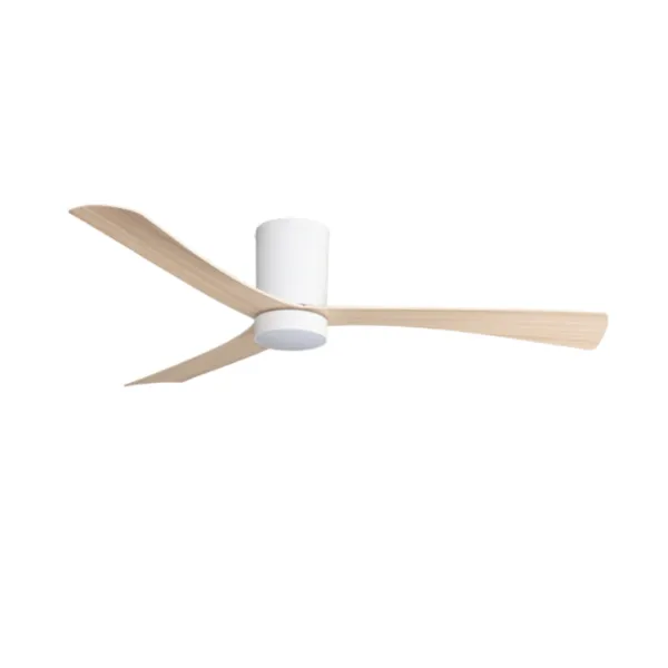 Martec Metro 52in 132cm DC Ceiling Fan with 15W LED CCT Light - White and Oak