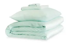 Mayfairsilk Teal Breeze Silk Duvet Set