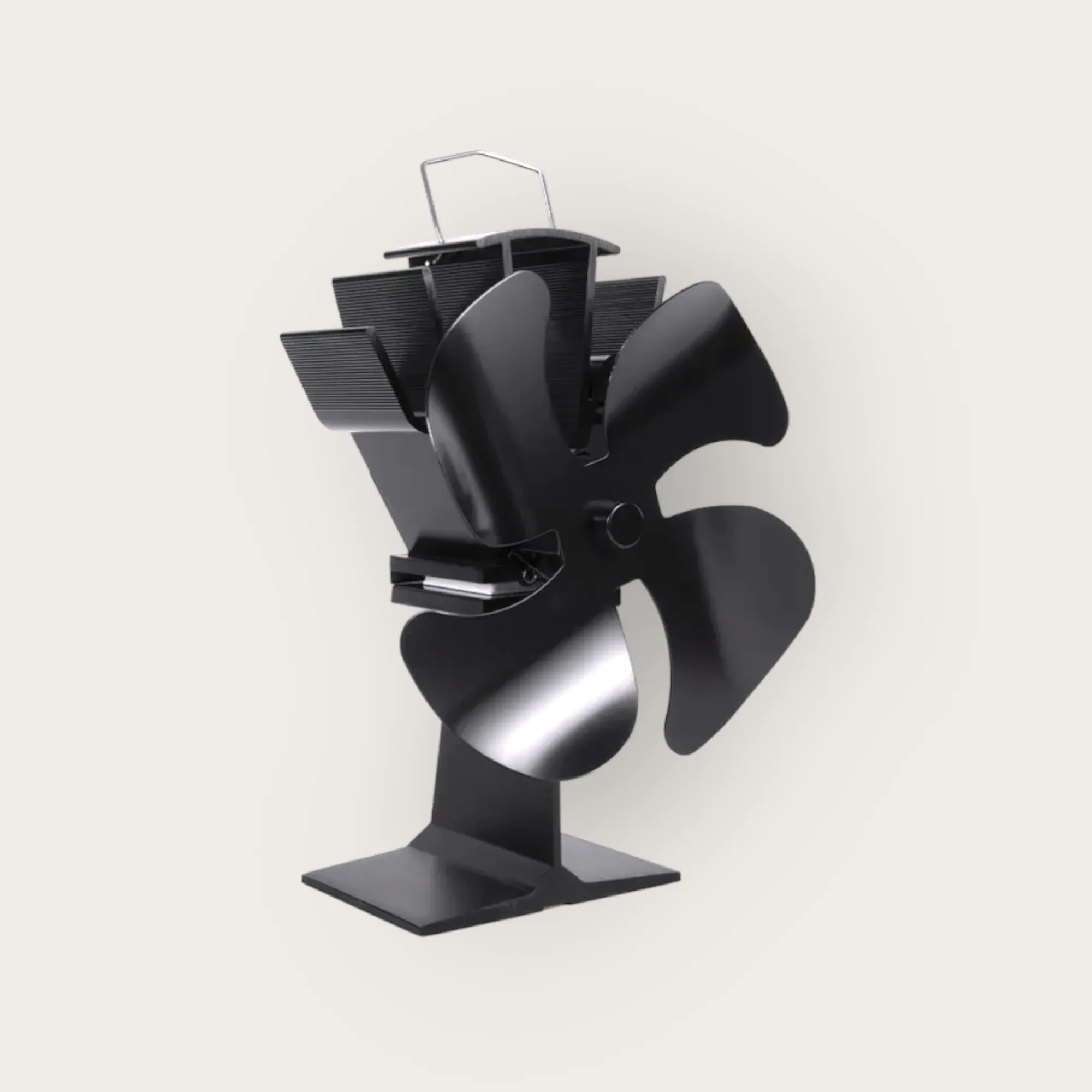 Mini Silent Heat-Powered Stove Top Fan