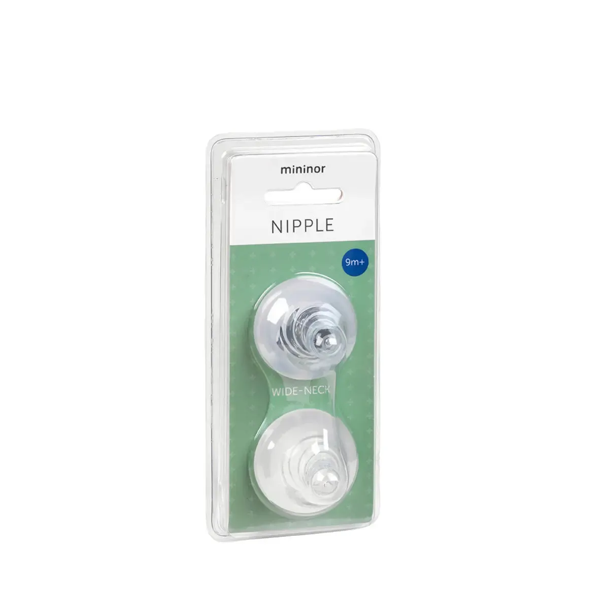 Mininor Bottle Nipple 2 pack- Various Sizes