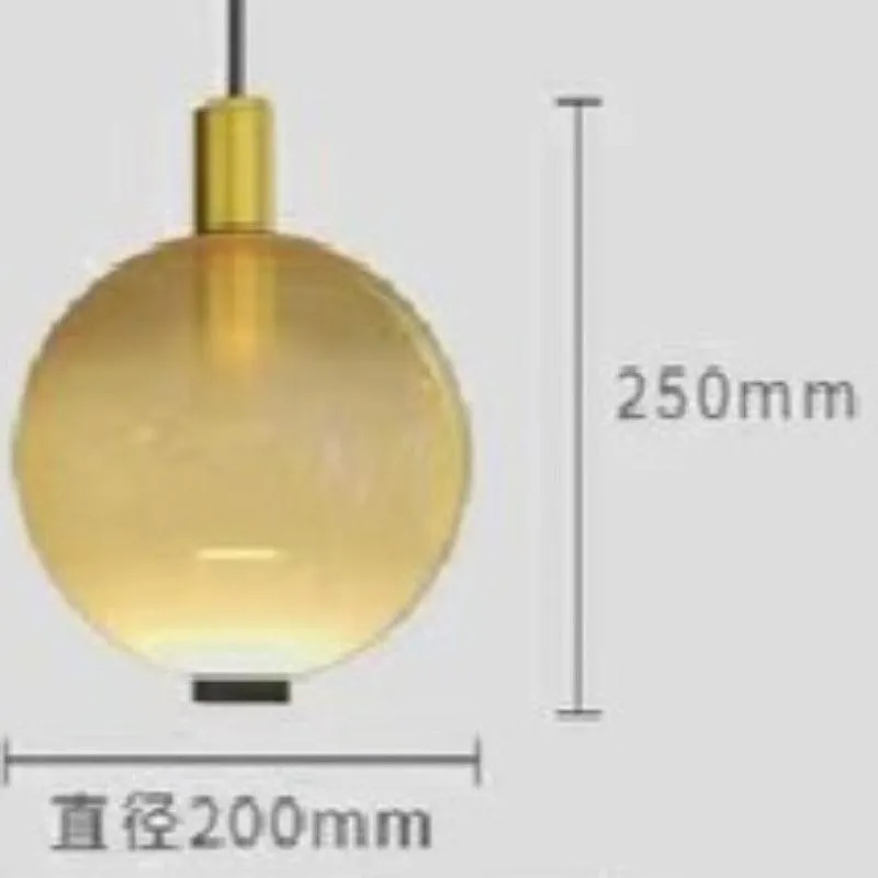 MODERN GLOBE LED PENDANT LIGHT