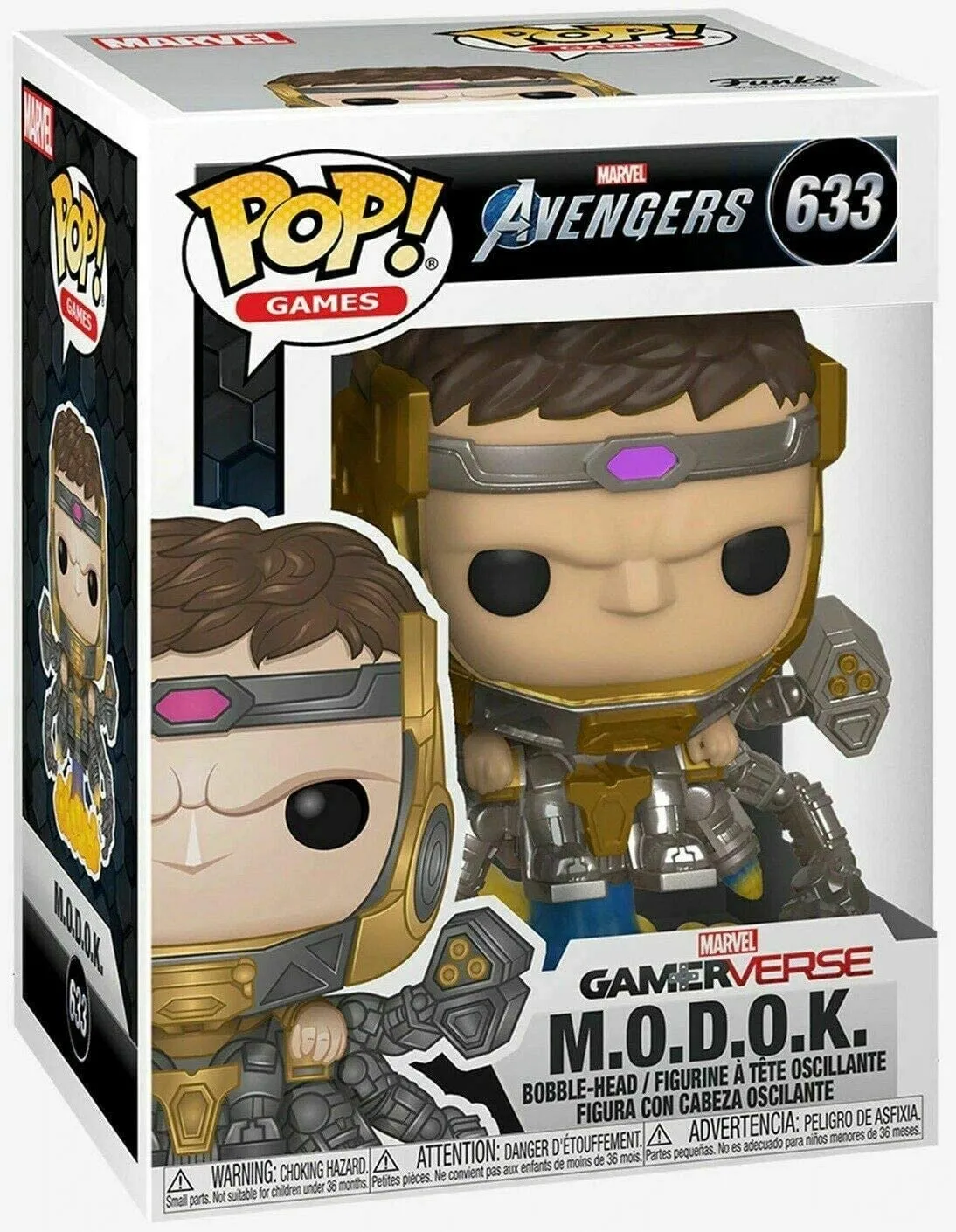 M.O.D.O.K. #633 Pop Games: Avengers Gamerverse Vinyl Figure (Bundled with Protector)