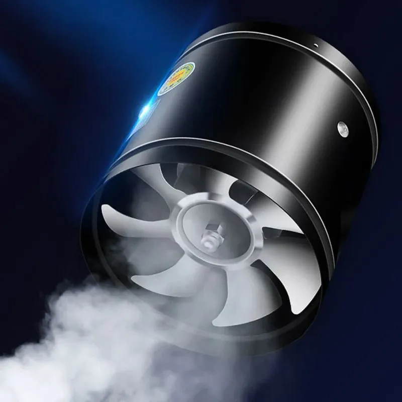 Multifunctional and powerful exhaust fan with quiet operation