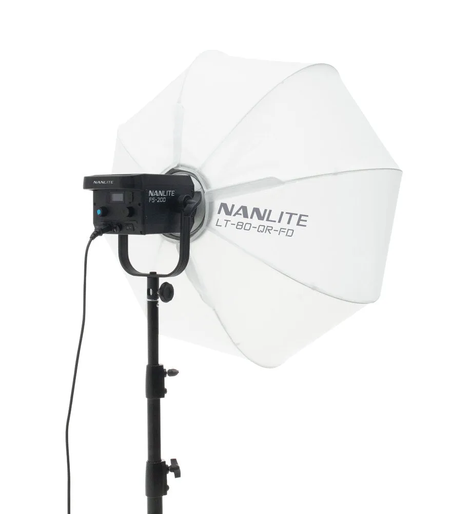 Nanlite LT-80-QR-FD 80cm Lantern softbox for FS-150 FS-200 FS-300