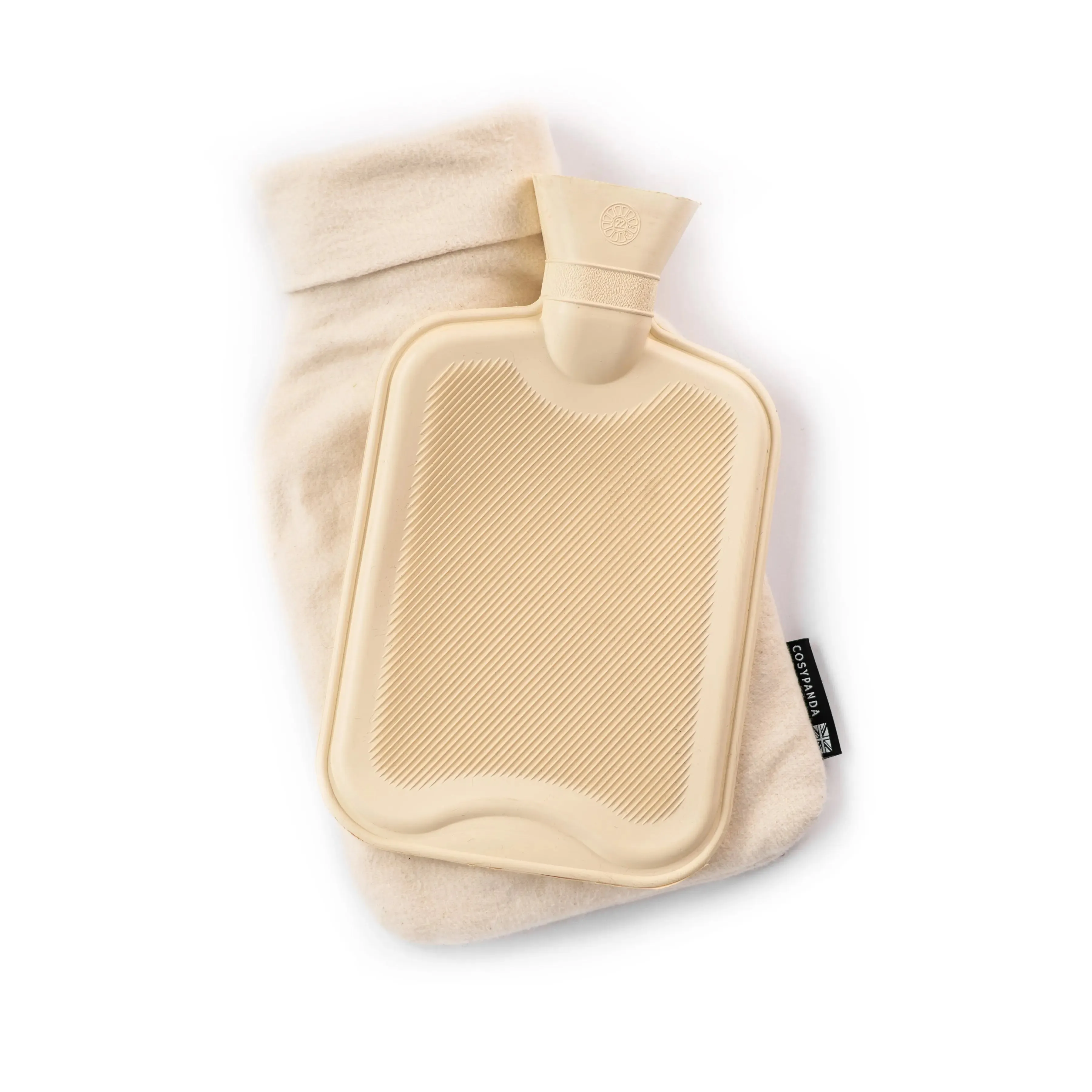 Natural Rubber 2 Litre Hot Water Bottle Only