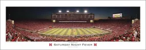 Nebraska Cornhuskers "Saturday Night Fever" Panoramic Poster Print - R.A. 2010