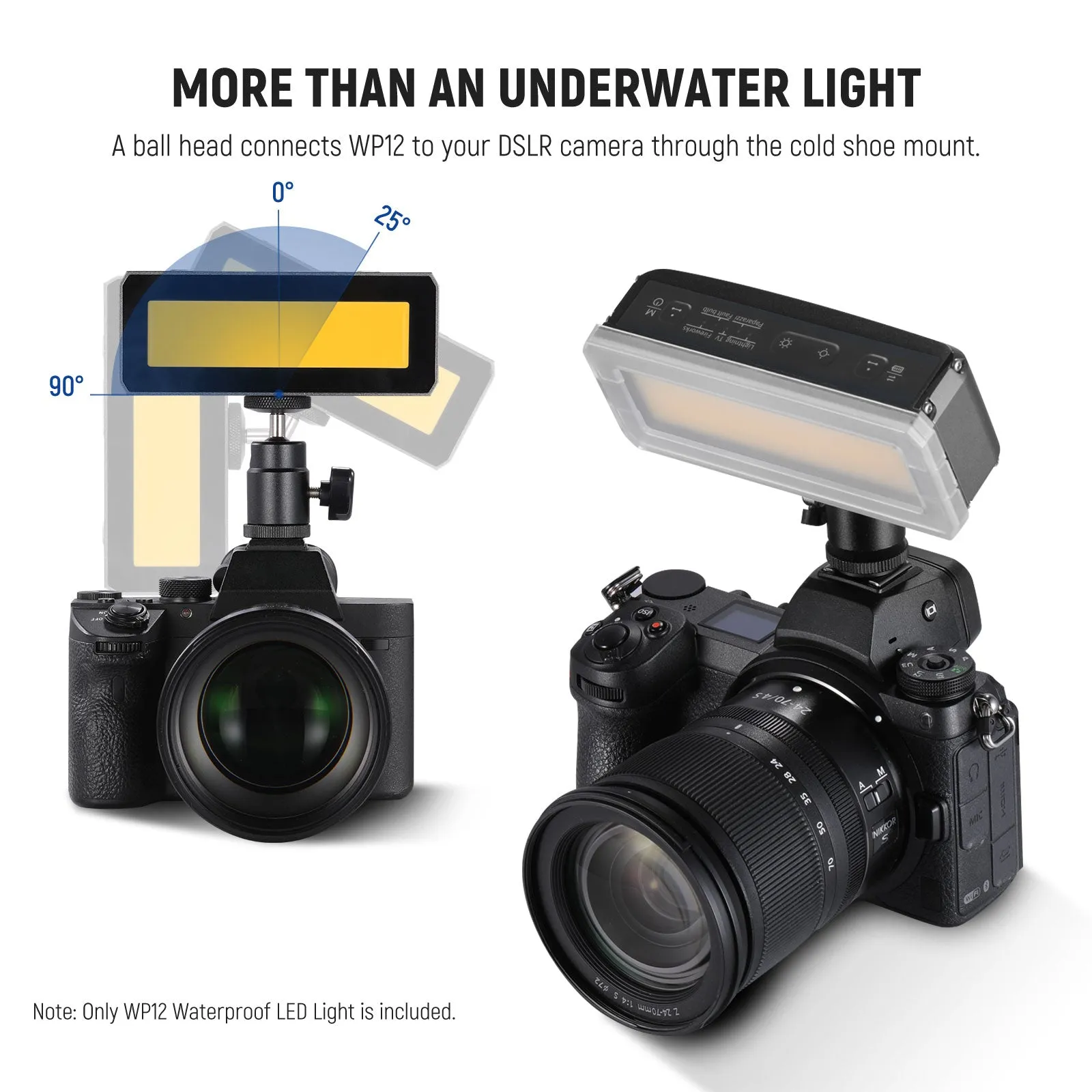 NEEWER WP12 Waterproof LED Light