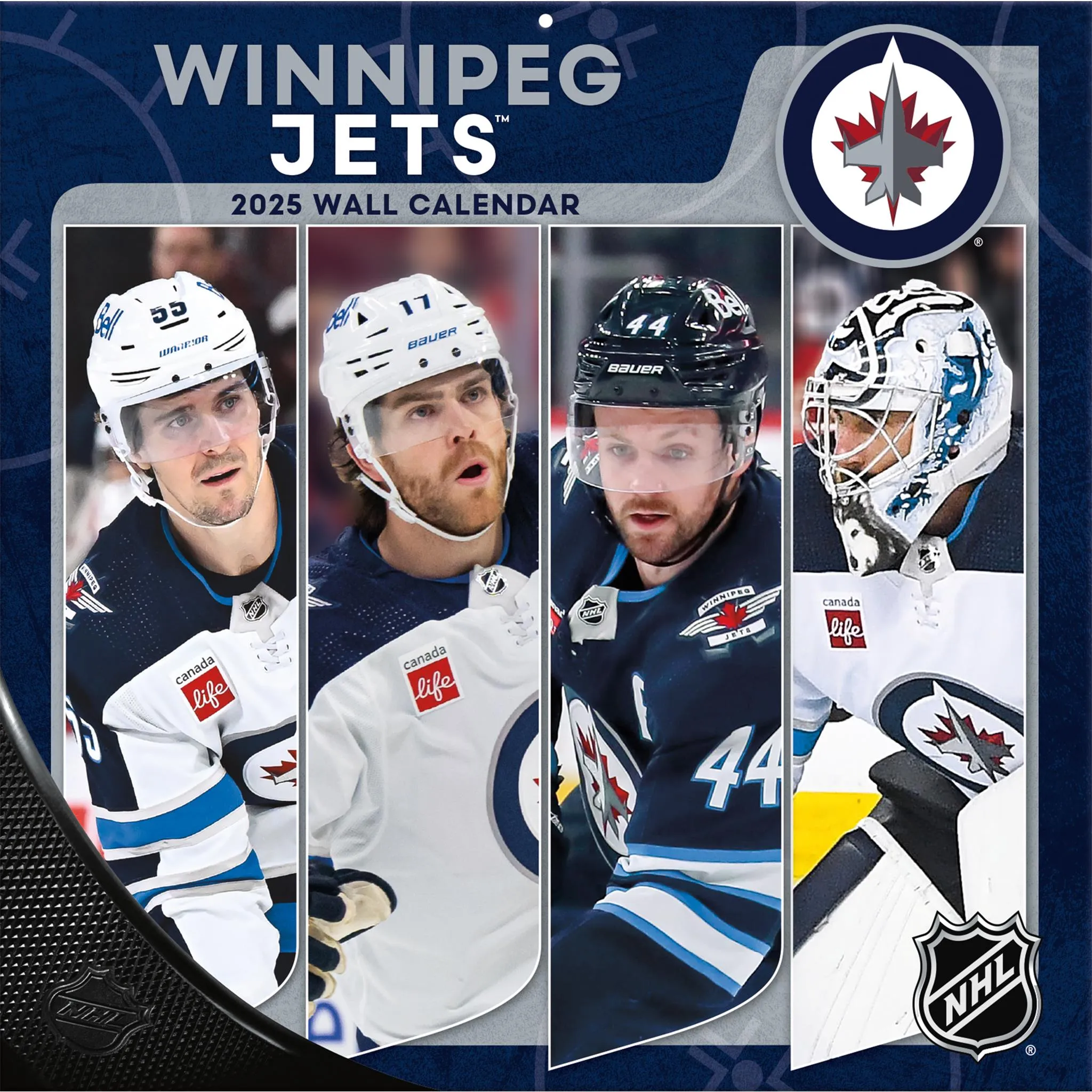 NHL Winnipeg Jets Wall 2025 Calendar - Online Exclusive