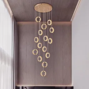 Oblivion Double Height Antique Chandelier