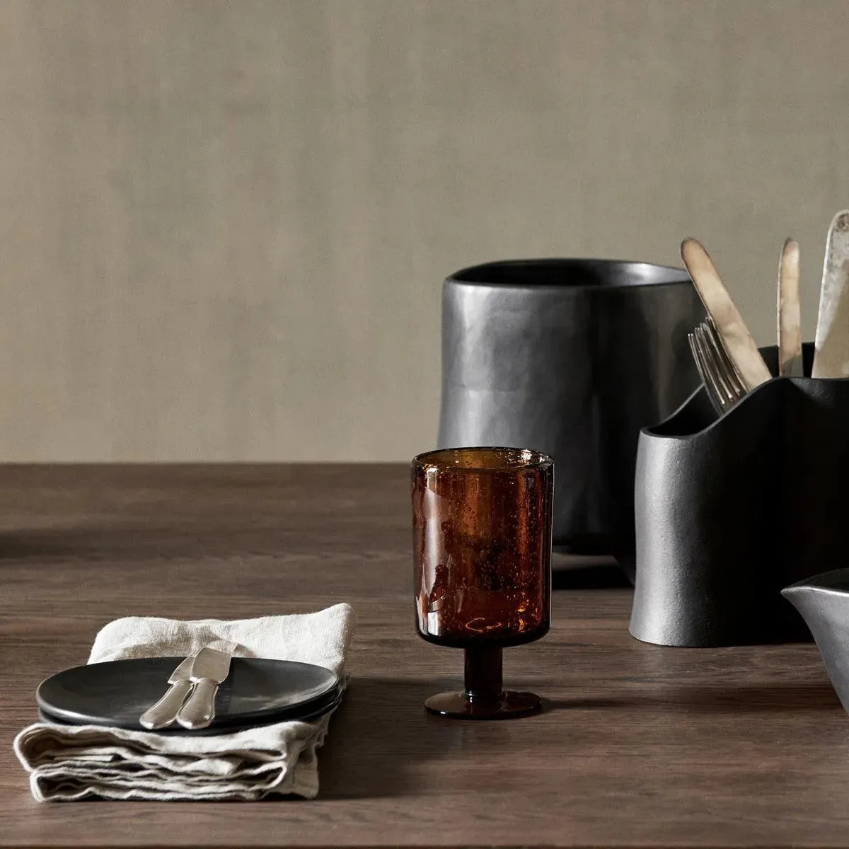 Oli Amber Glassware - ferm LIVING