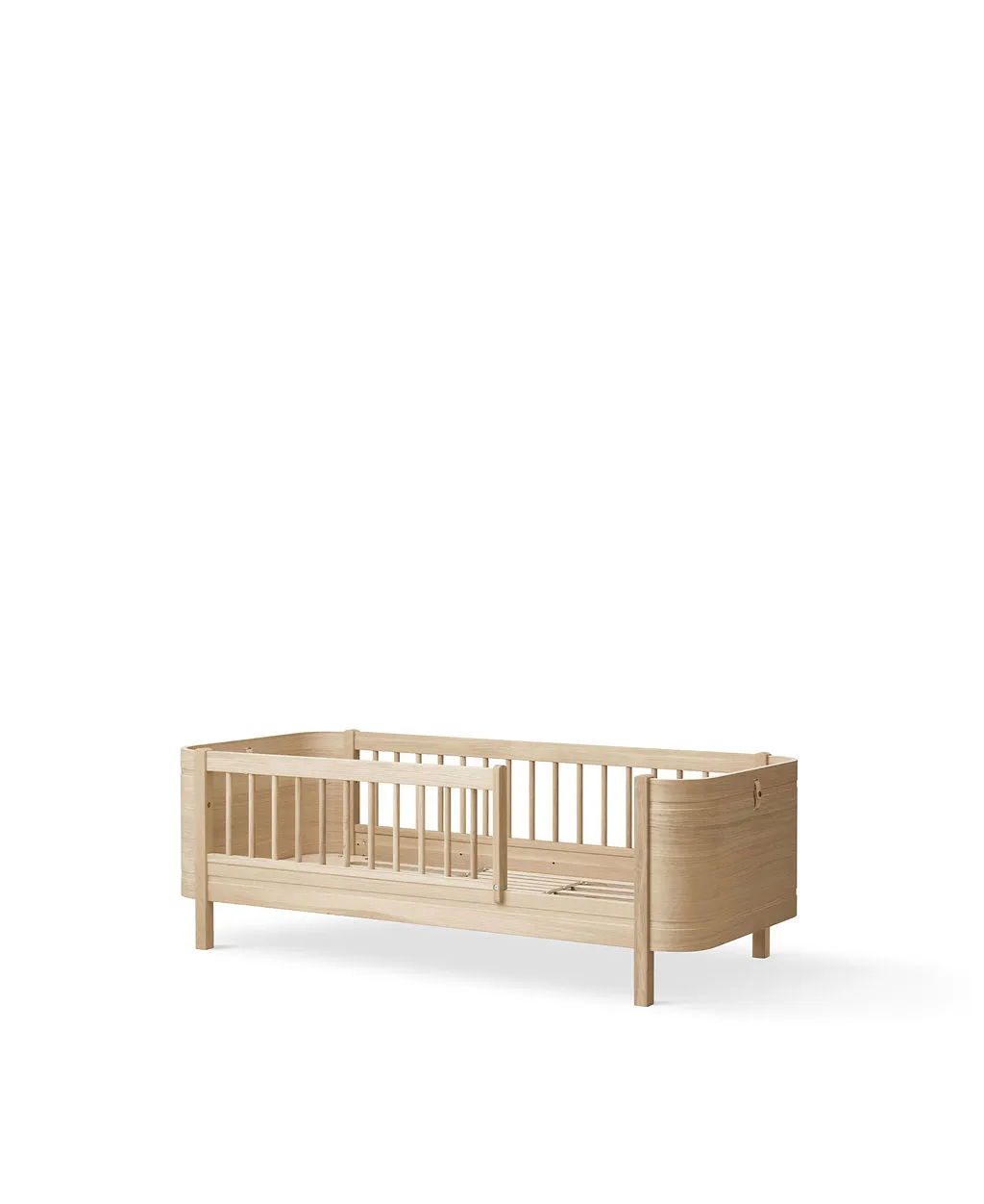 Oliver, Wood Mini  Junior Bed, Oak