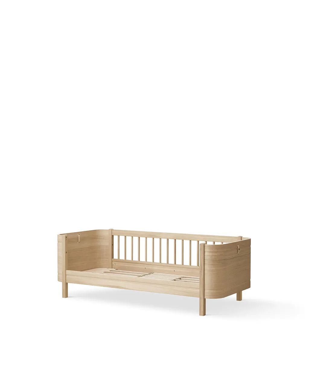 Oliver, Wood Mini  Junior Bed, Oak