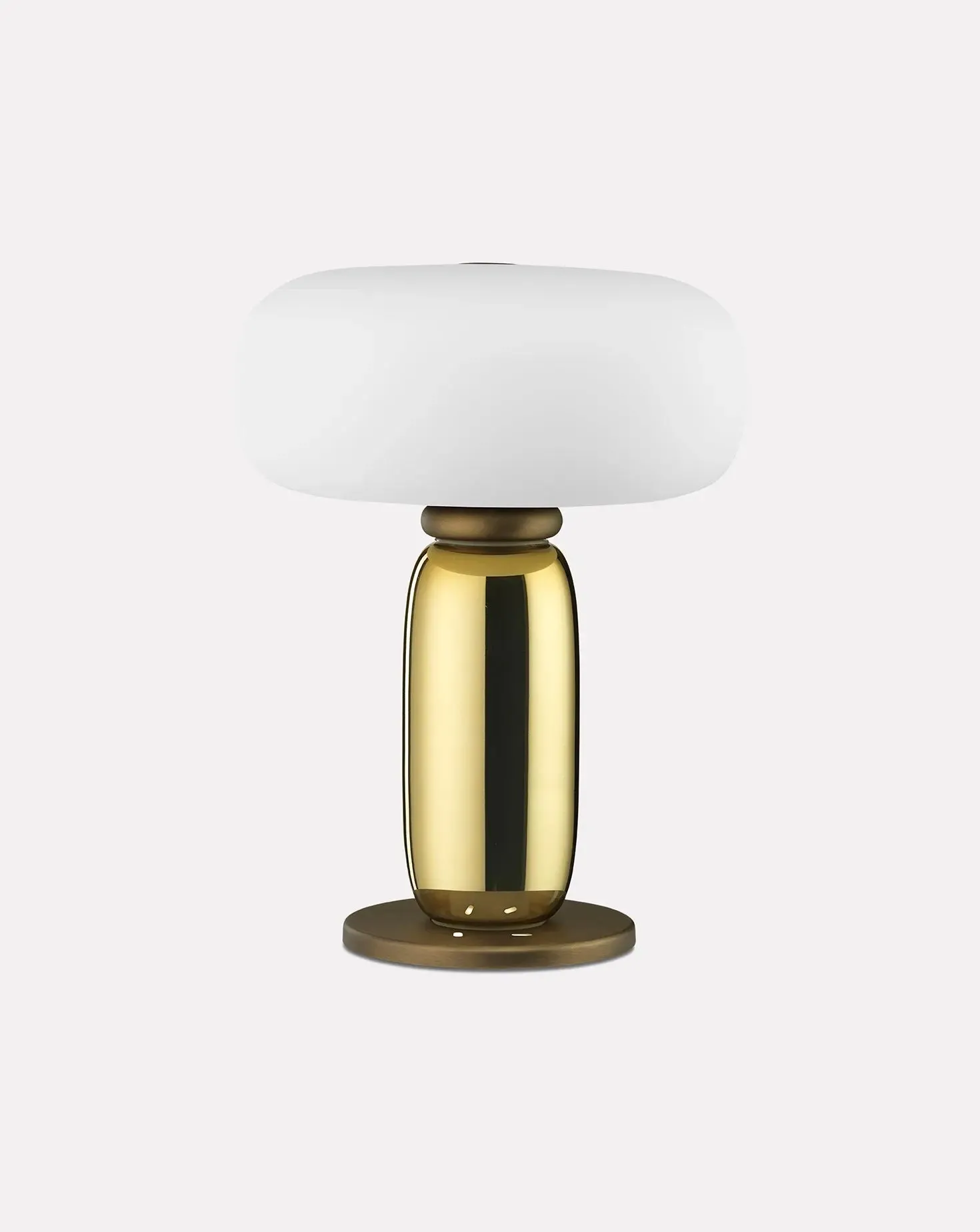 One on One Burnished Brass Table Lamp