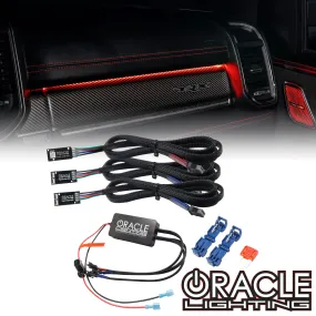 ORACLE Lighting 2019-2024 RAM Dash Interior Ambient Lighting ColorSHIFT RGB Conversion Kit