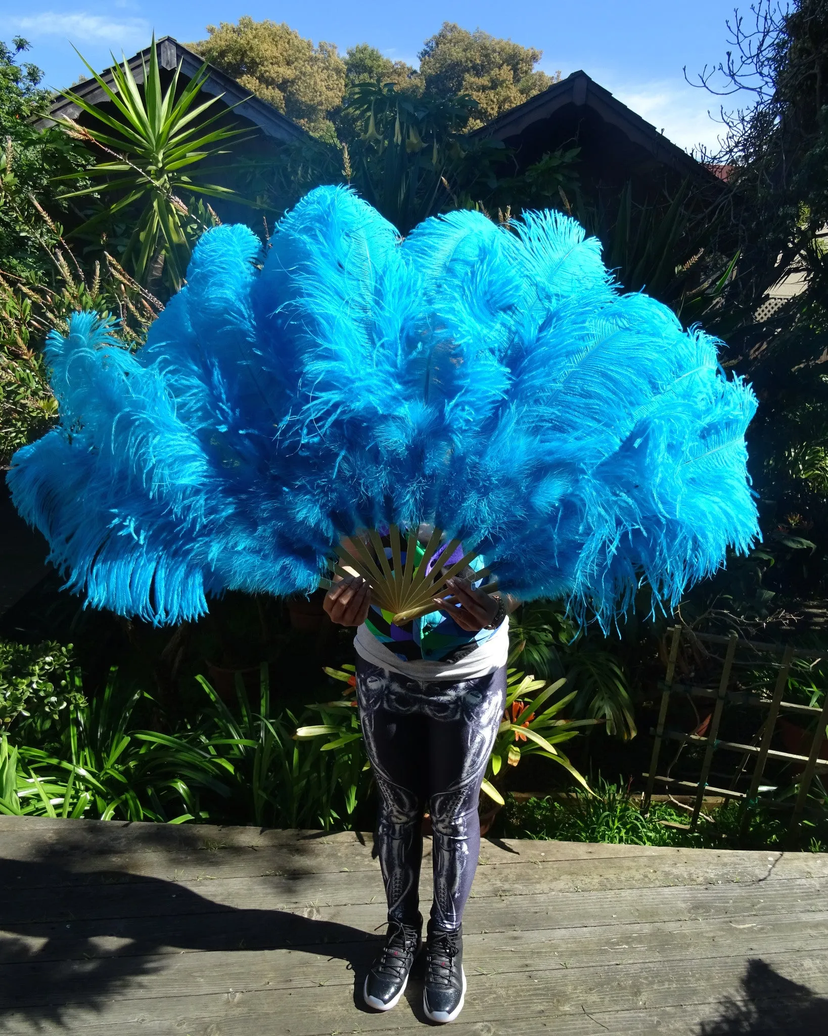 Ostrich Feather Fans