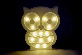 Owl LED Night Lamp 3D Marquee Light |Table Decoration|