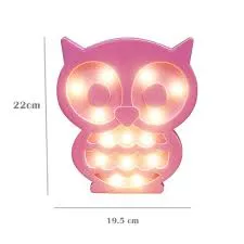 Owl LED Night Lamp 3D Marquee Light |Table Decoration|