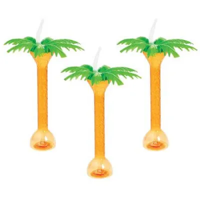 Palm Tree Yard Glasses