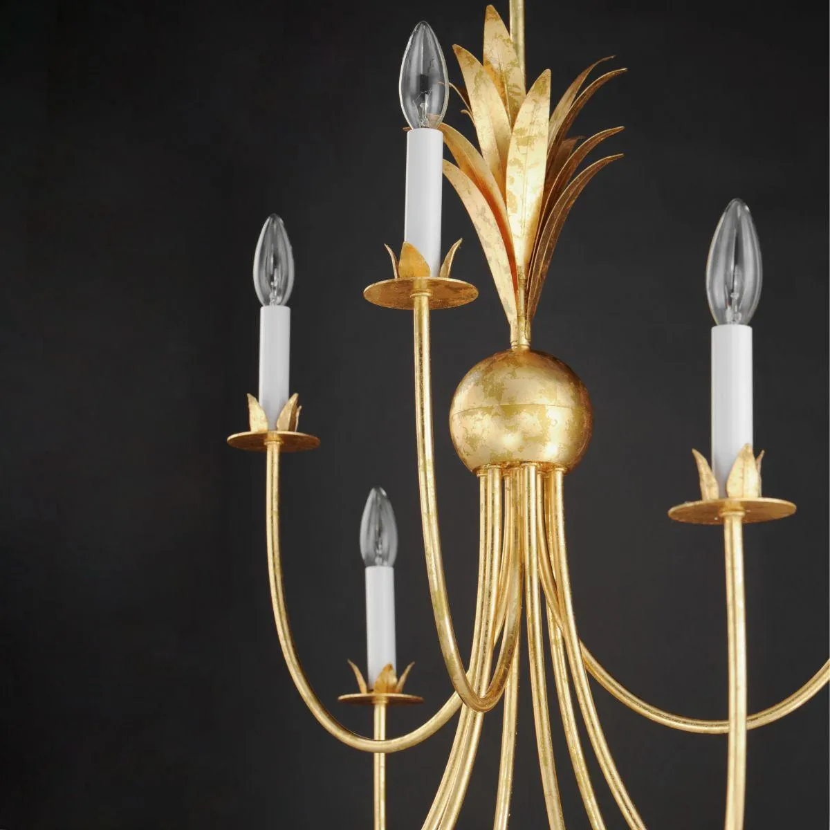 Paloma 36 in. 9 Lights Chandelier Gold Finish