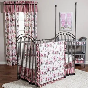 Paris Crib Set 4PCS