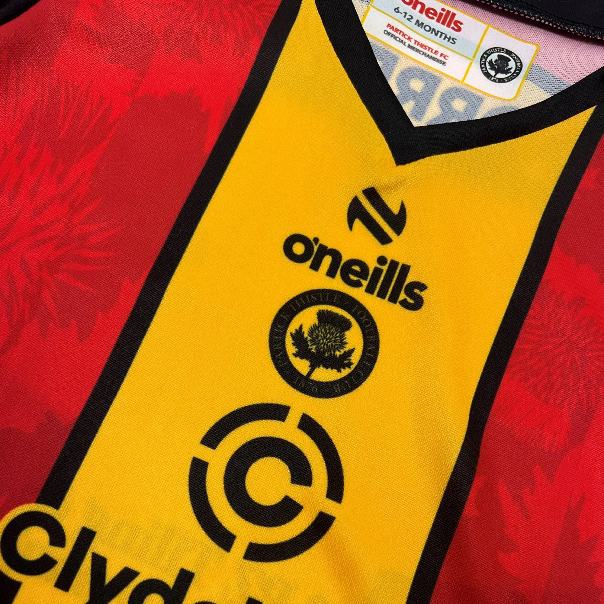 Partick Thistle 24/25 Home Baby Football Shirt