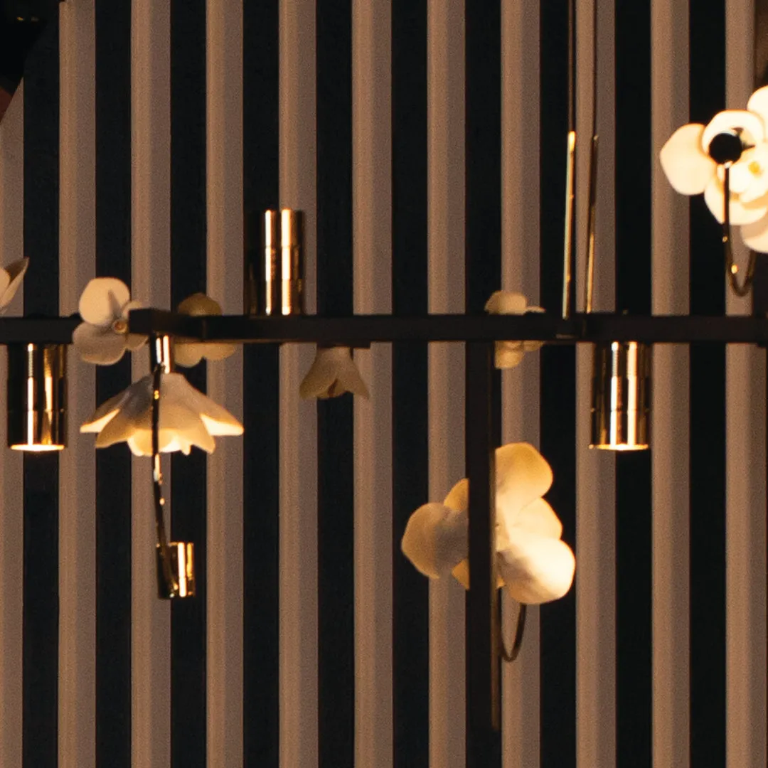 Pelle Lure Linear Chandelier | Ivanka Lumiere