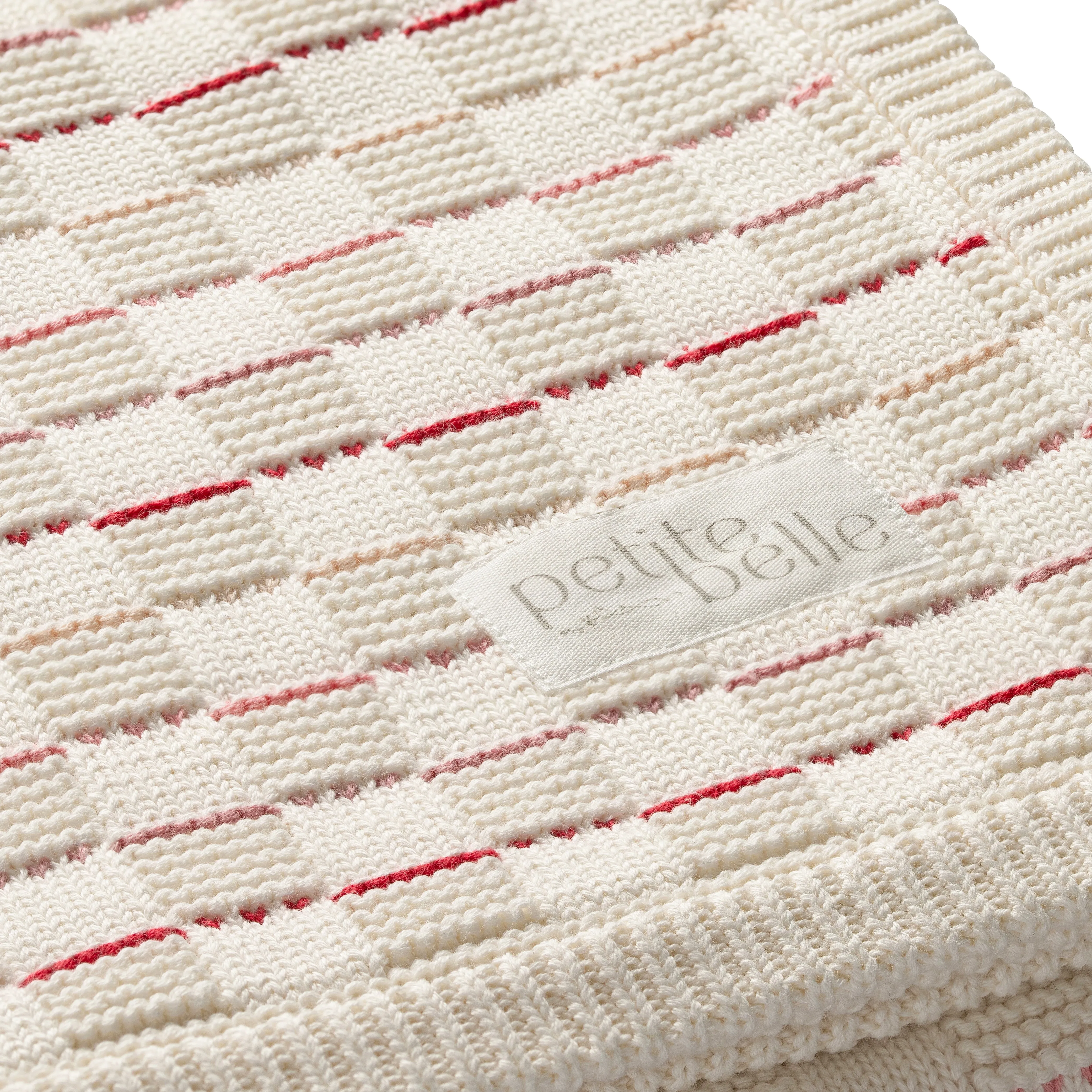 Petite Belle Weave Knit Blanket