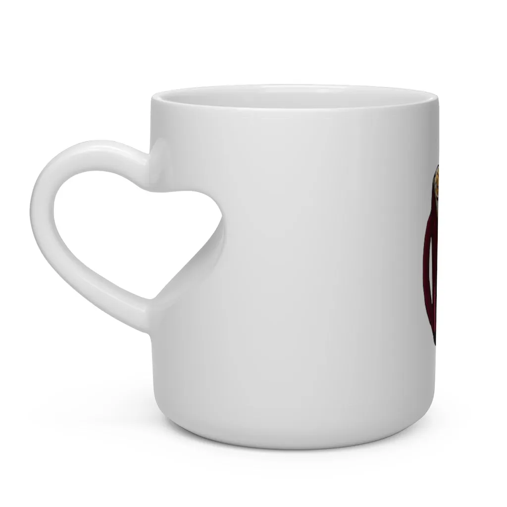 Pink Bag Heart Shape Mug