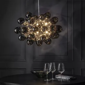 Postmodern Grape Shape Luxury Glass Chandelier