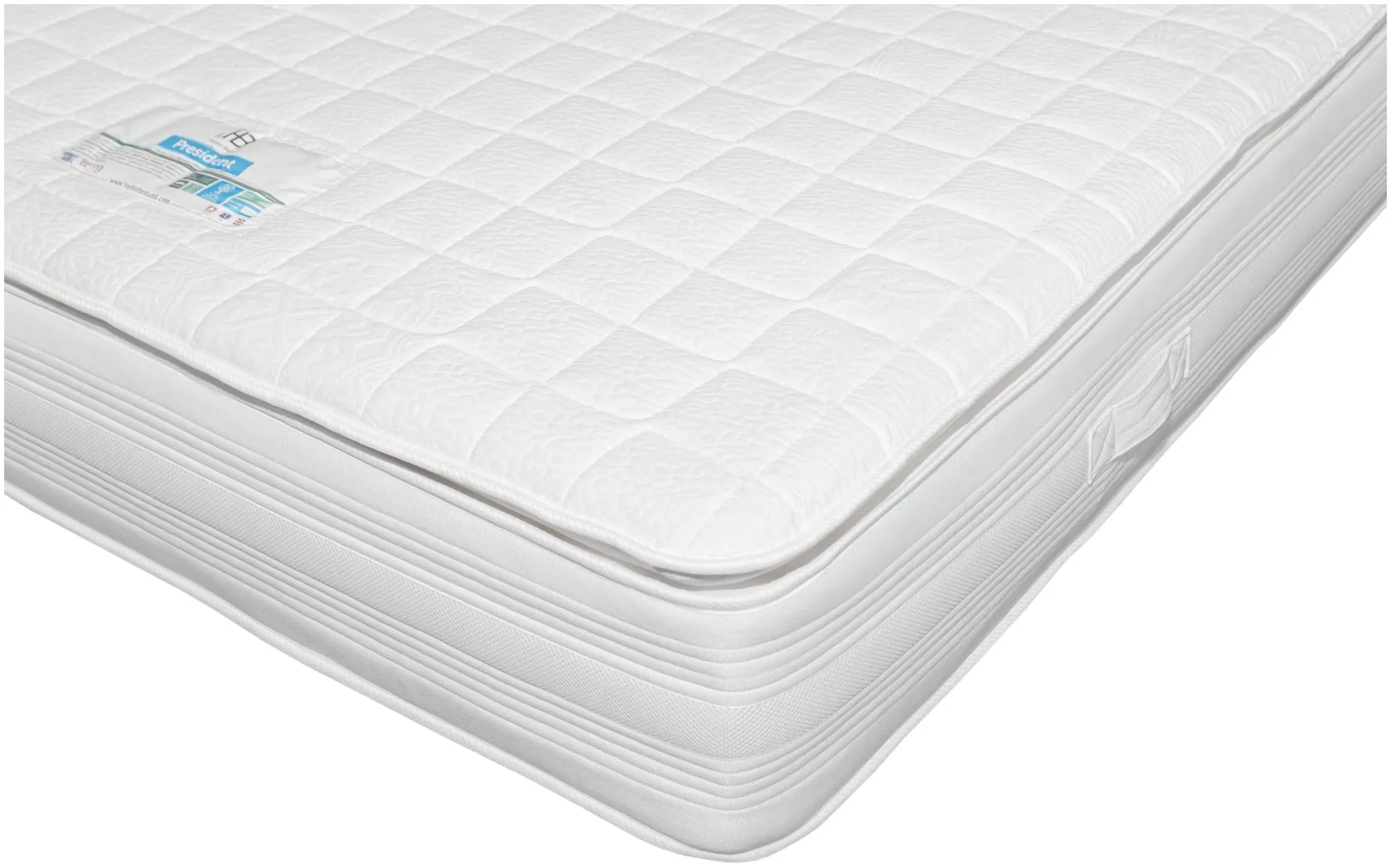 President 2000 Encapsulated Pocket Spring Mattress - 4ft 6in Double