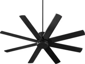 PROXIMA 60" 8 BLADE CEILING FAN- MATTE BLACK