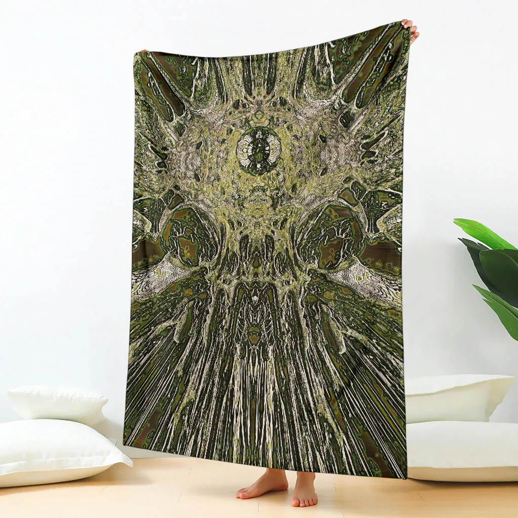 Psych-Skull | Microfleece Blanket | Makroverset