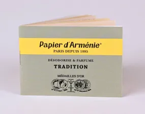 "Tradition" French Incense Paper Booklet - Papier d'Armenie