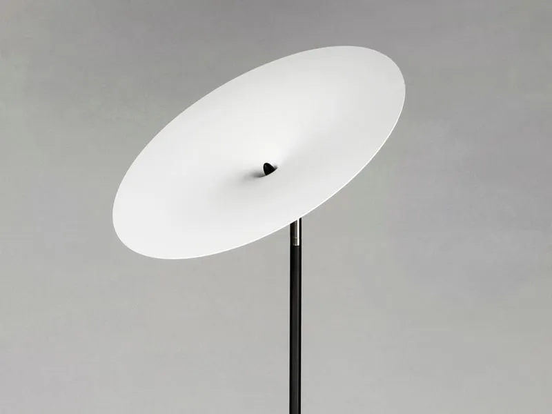 Radar 65" Floor Lamp in White and Black