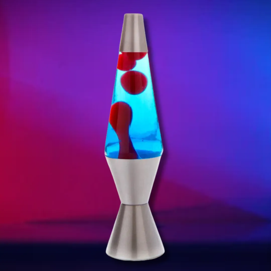 Red & Blue Lava Lamp