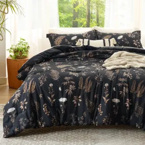 Retro Botanical Comforter Set